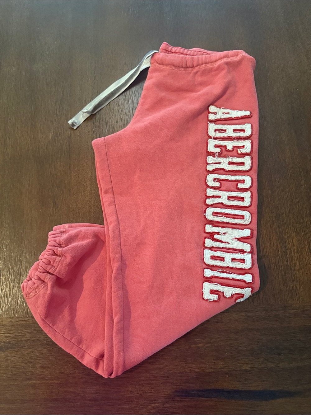 Abercrombie & Fitch Coral Pink Girls' Jogger Sweatpants